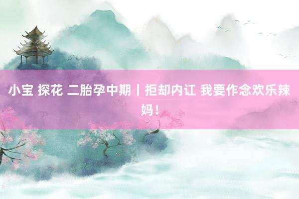 小宝 探花 二胎孕中期丨拒却内讧 我要作念欢乐辣妈!