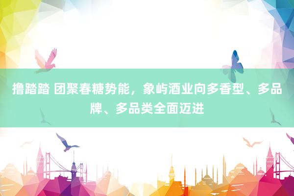撸踏踏 团聚春糖势能，象屿酒业向多香型、多品牌、多品类全面迈进