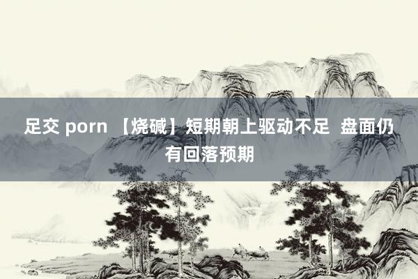 足交 porn 【烧碱】短期朝上驱动不足  盘面仍有回落预期